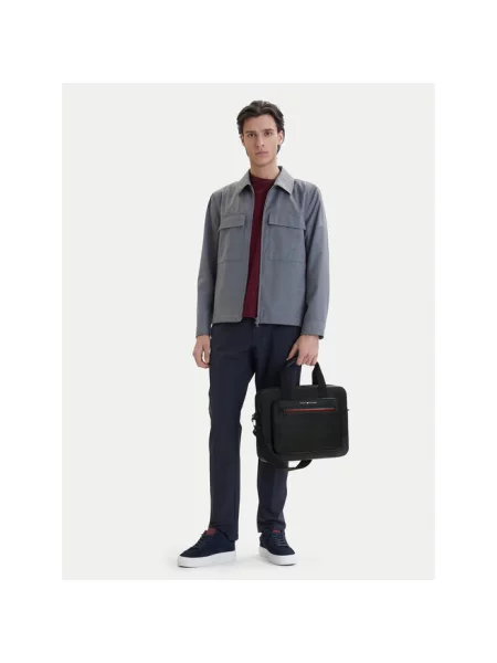 Torba na laptopa Tommy Hilfiger czarna