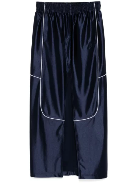 Fustă Alexander Wang albastru