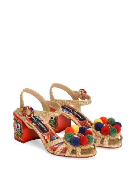 Sandale Dolce & Gabbana cu broderie