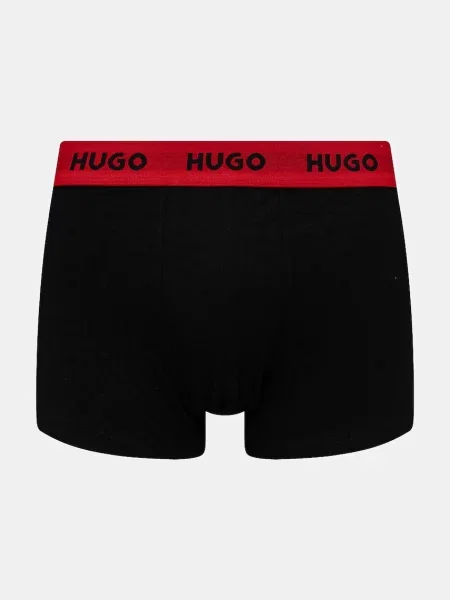 Боксери HUGO TRUNK TRIPLET PACK червоний