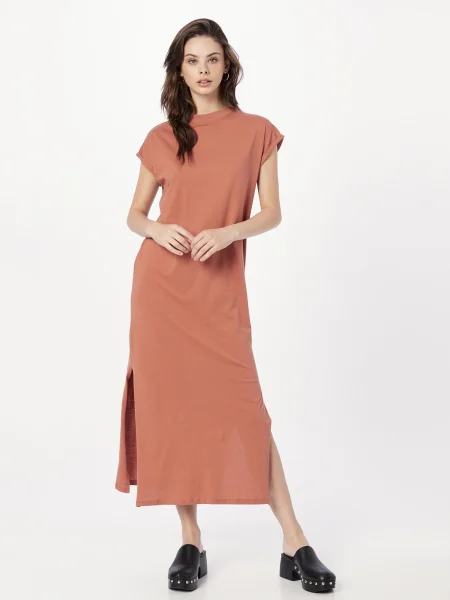 Urban Classics Rochie ruginiu roșu