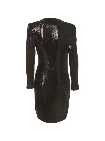 Rochie mini Maje cu paiete plic negru