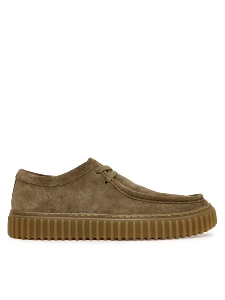 Clarks Κλειστά παπούτσια Torhill Lo πράσινο