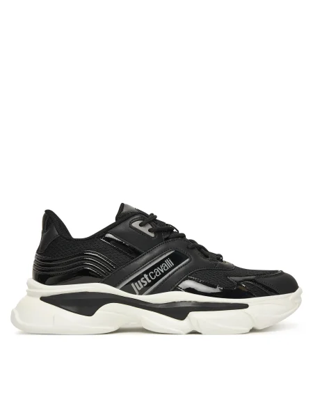Sneakers Just Cavalli negru