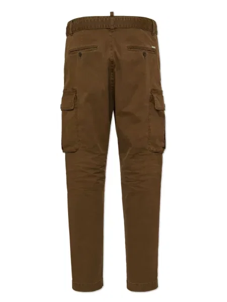 Kūginis cargo stiliaus kelnės Dsquared2 ruda