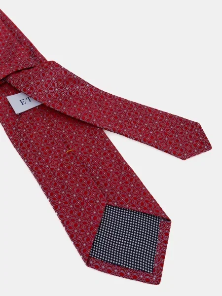 Шелковый галстук Eton красный