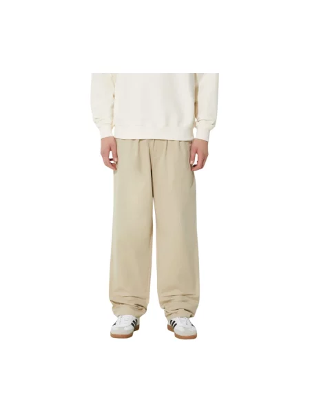 ICECREAM spodnie Skate Pant w fasonie chinos beżowy