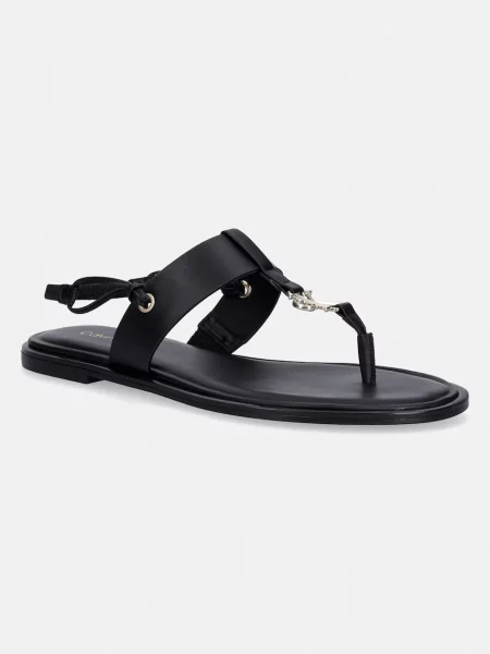 Calvin Klein De piele sandale Filomena negru