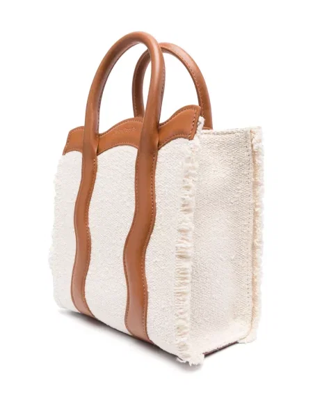 Geantă shopper Palm Angels din canvas