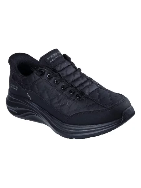 Sneakersy Skechers Slip-Ins: Contour Foam Cozy Fit čierna