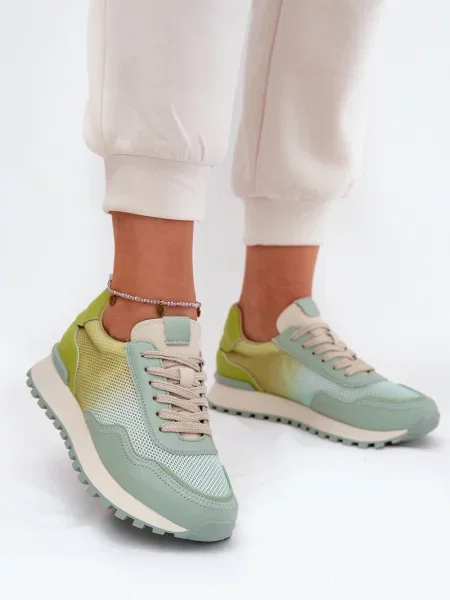 Kožené tenisky Vinceza šedé