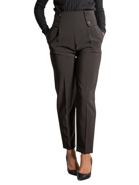 Pantaloni Sandro Ferrone negru