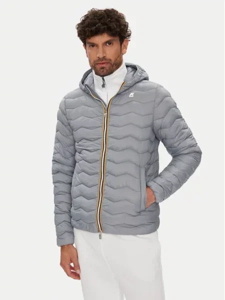 Демисезонная куртка K-way серая