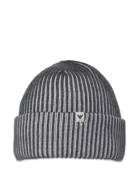 Căciulă Emporio Armani tricotate gri
