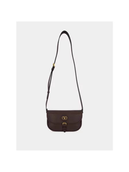 Torba crossbody Valentino Garavani brązowa