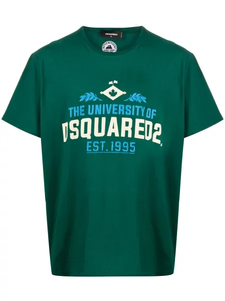 Tricou Dsquared2 cu imagine verde