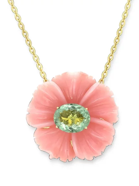 Colier Irene Neuwirth verde