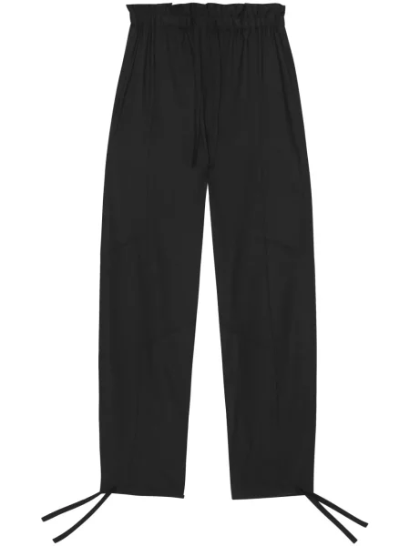Pantaloni Ganni negru