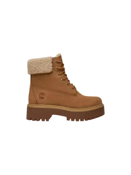 Kotníkové boty Timberland v městském stylu s kamínky béžové