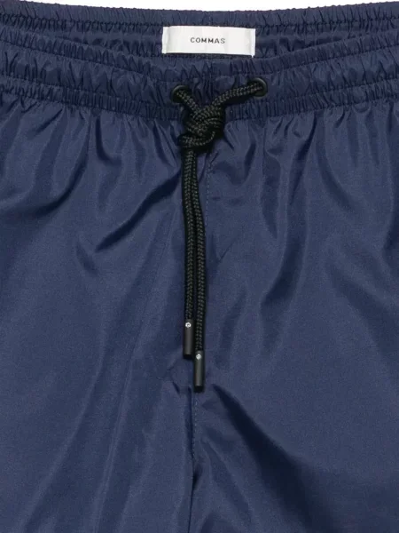 Slip de baie Commas cu cordon albastru