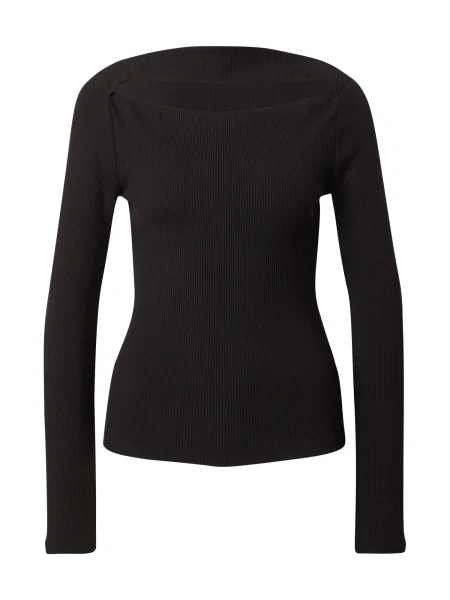 Gina Tricot Tricou negru