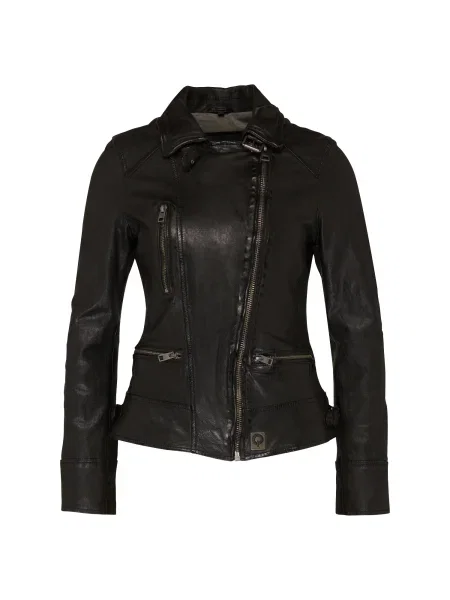 OAKWOOD Geacă de primăvară-toamnă negru