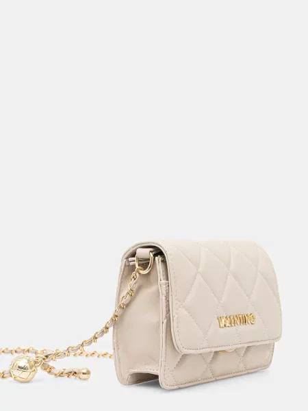 Valentino Bags geantă crossbody pentru femei cu imitație de piele bej