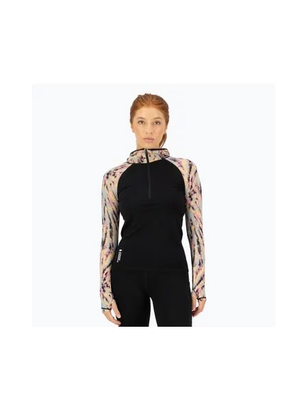 Кофта термічна Mons Royale Bella Tech Hood black чорна