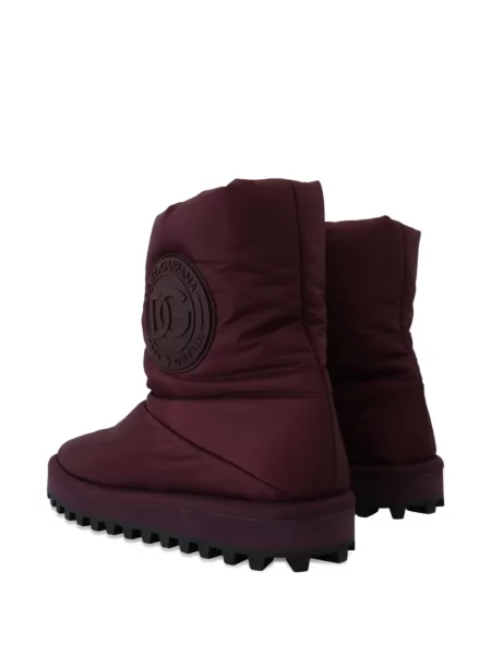 Botine Dolce & Gabbana cu autograf roșu