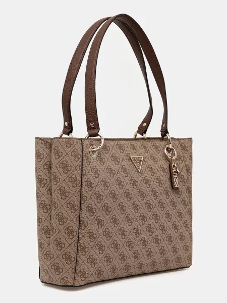 Geantă shopper Guess bej