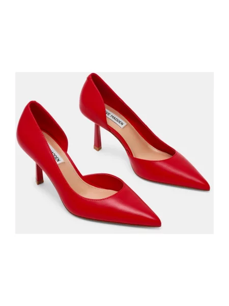 Czółenka Steve Madden czerwona