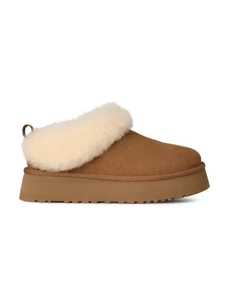 Pantofi Ugg din piele slip-on maro