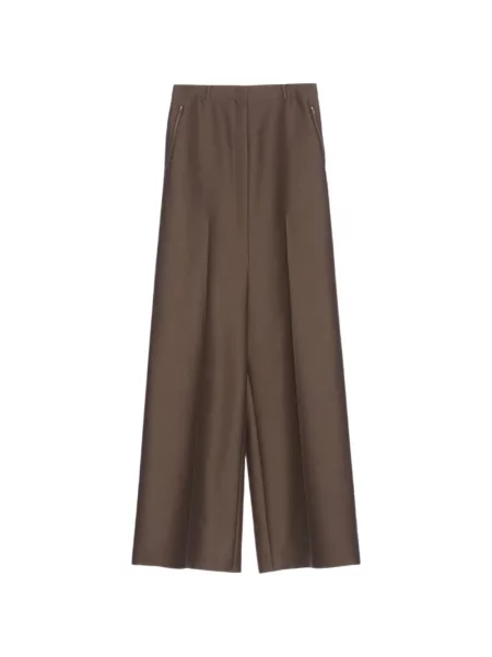Pantaloni Pushbutton maro