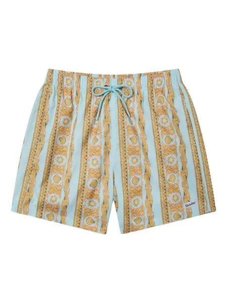 Slip de baie Boardies cu imagine albastru