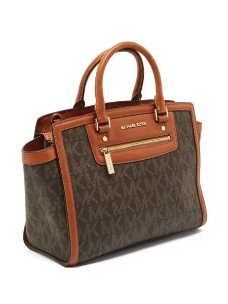 Geanta de piele Michael Michael Kors din piele maro