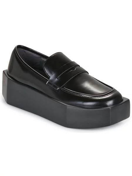 Pantofi loafer United Nude cu strasuri negru