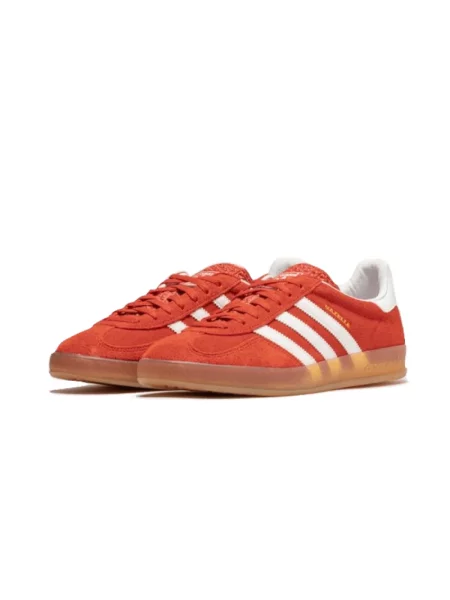 Sneakersy Adidas Gazelle zamszowe pomarańczowe