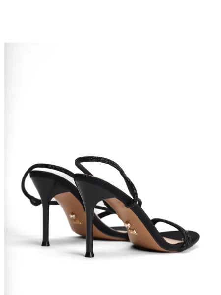 Sandale Twenty Fourhaitch cu bretele negru
