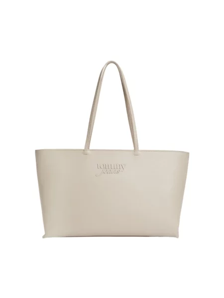Torebka Tommy Jeans beżowa