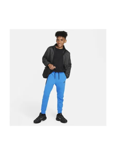 Hanorac din fleece copii Nike albastru