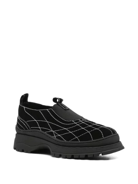 Pantofi loafer Nicole Saldaña din piele negru