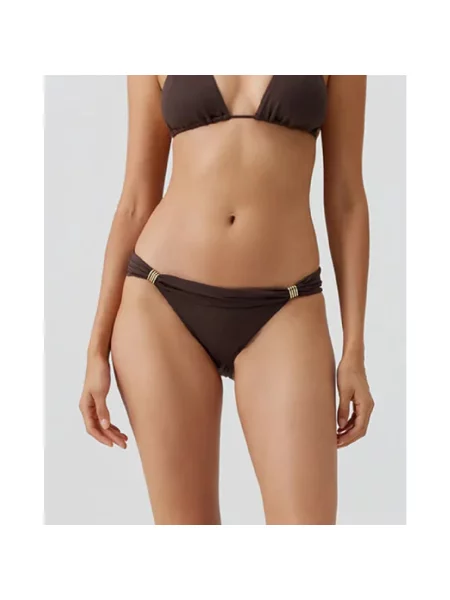 Melissa Odabash Podstawowe Figi Bikini Grenada braun brązowe