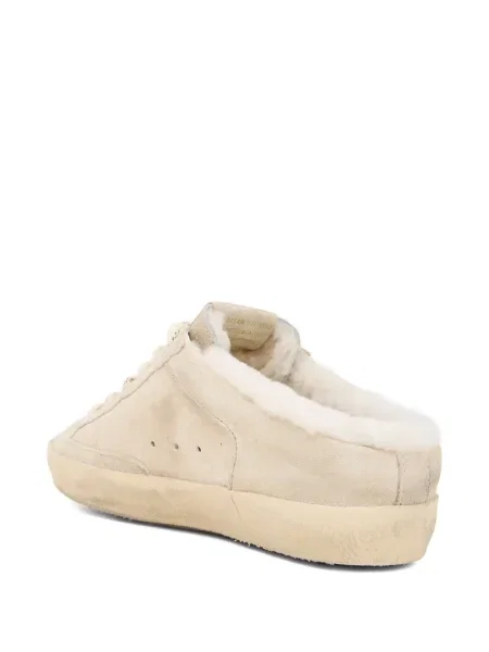 Kožené mules Golden Goose zlaté