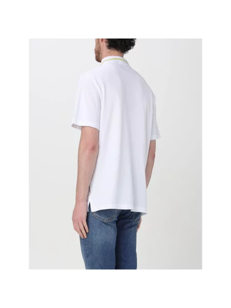 Koszulka polo Just Cavalli biała