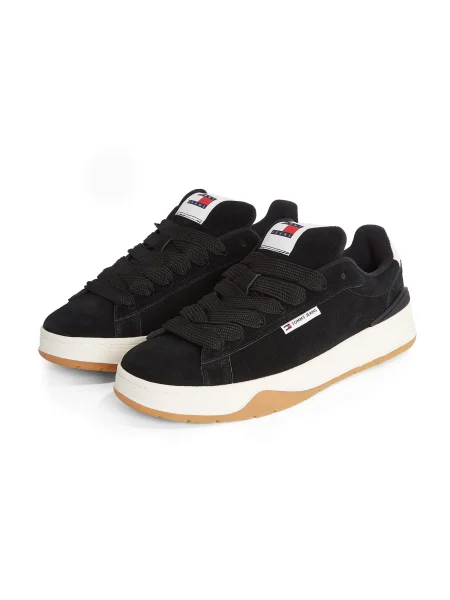 Tommy Jeans Sneakers Skater negru