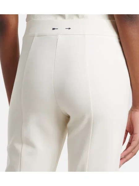 Pantaloni The Upside evazate alb