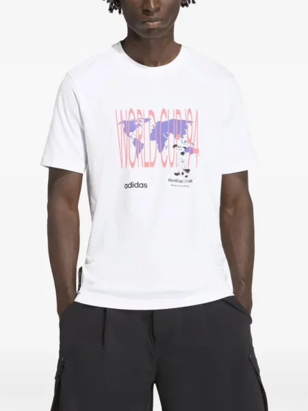 Běžecké tričko Adidas s výšivkou zelené