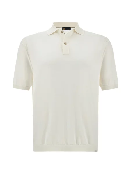 Polo Paul & Shark alb