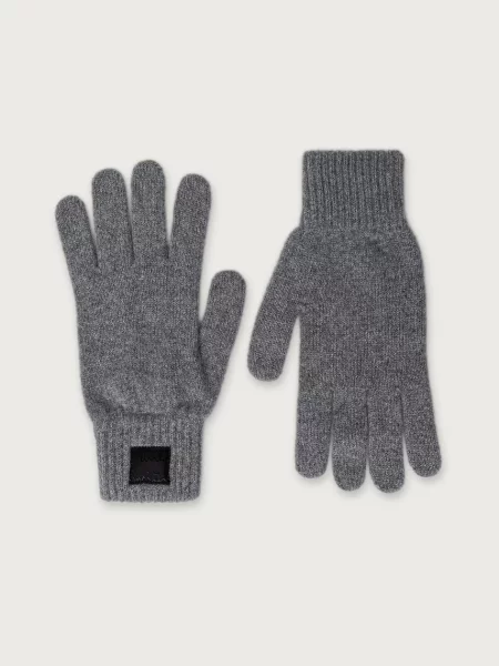 Paul Smith mănuși pentru bărbați din lână gri