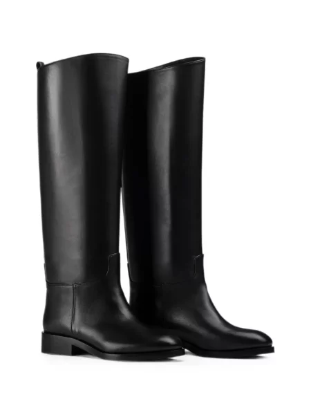 Botine Le Silla din piele negru